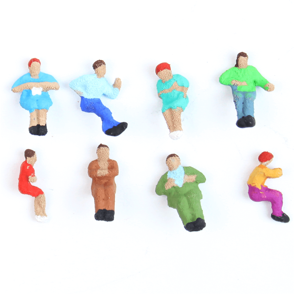 Figuras Para Maquetes 1/200 2301 Minitec 08 Peças